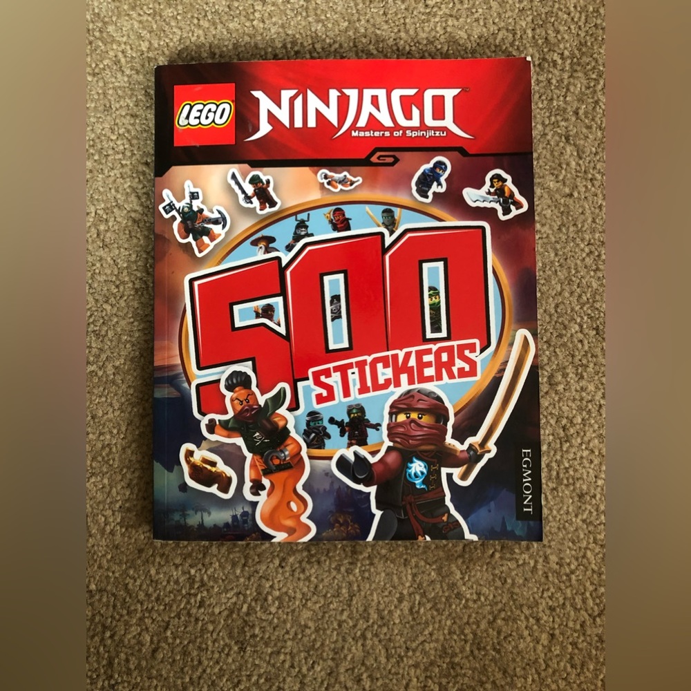 Lego Ninjago 500 Stickers & Activity Book